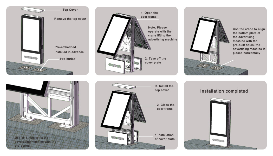 digital lcd signage