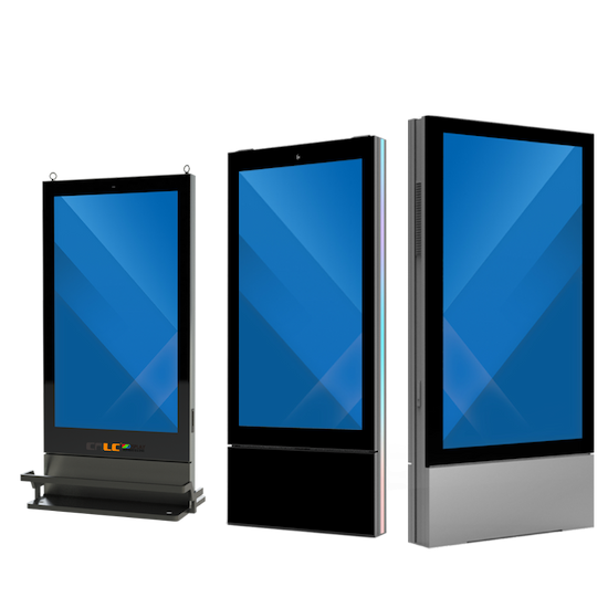 High-Brightness LCD Totem