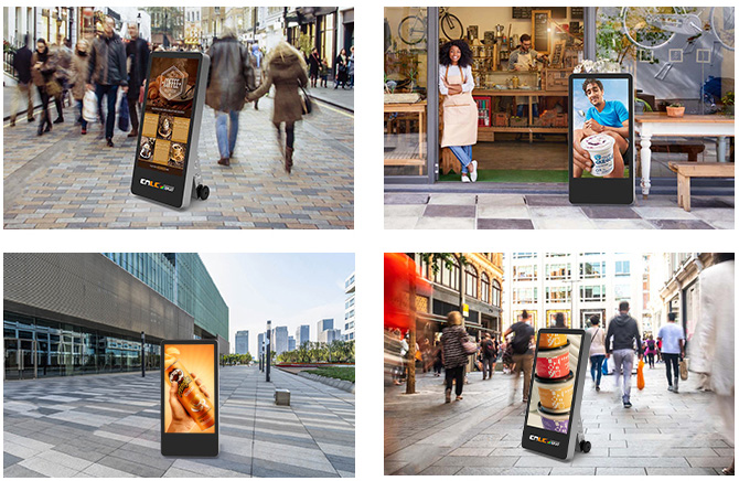 digital signage examples