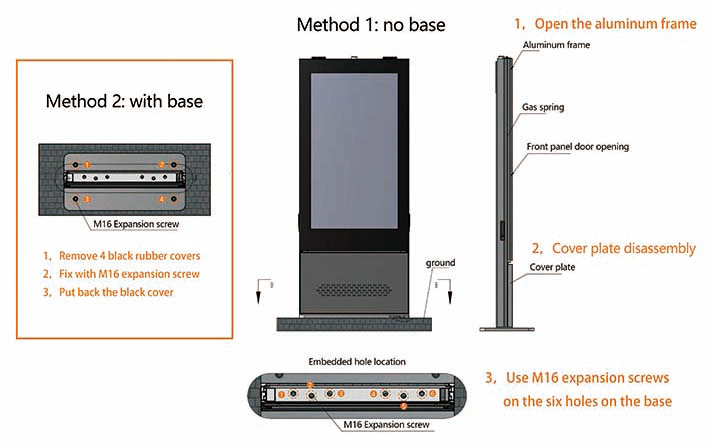 digital lcd signage