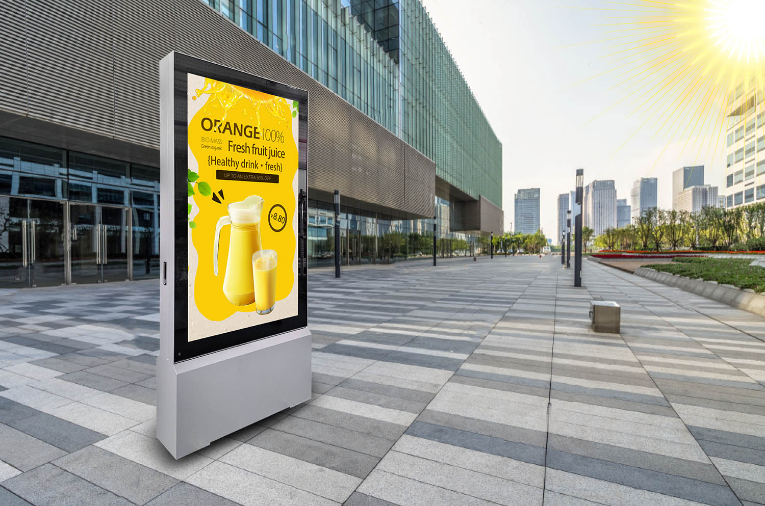 outdoor led digital signage panel