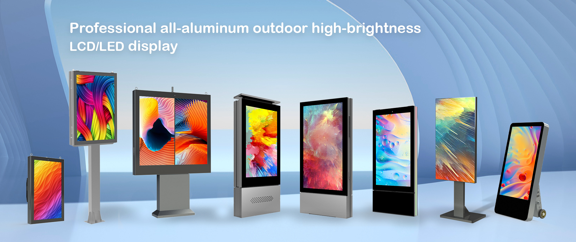 high brightness window display