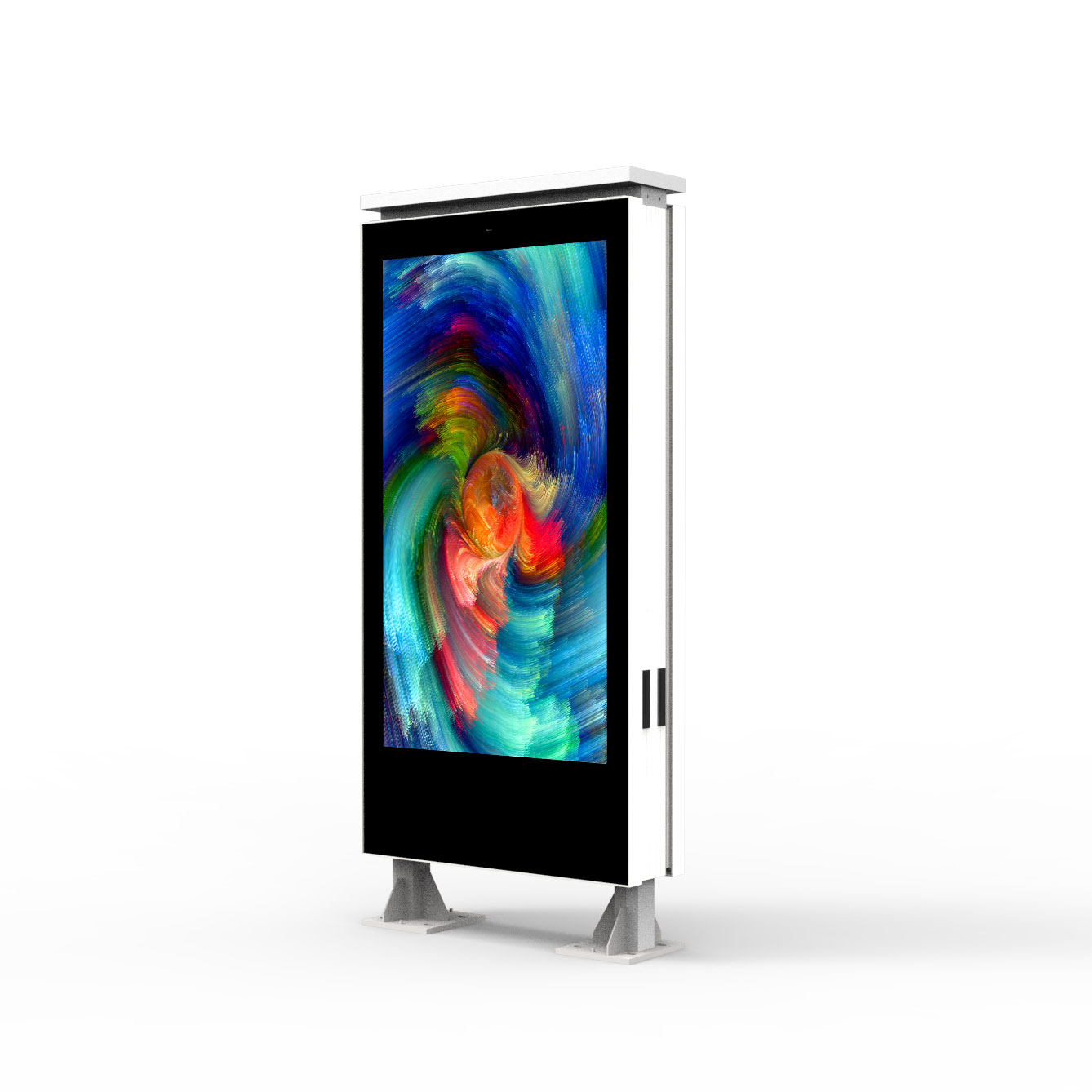 65" Double-sided Bus Shelters Outdoor LCD LCD Display