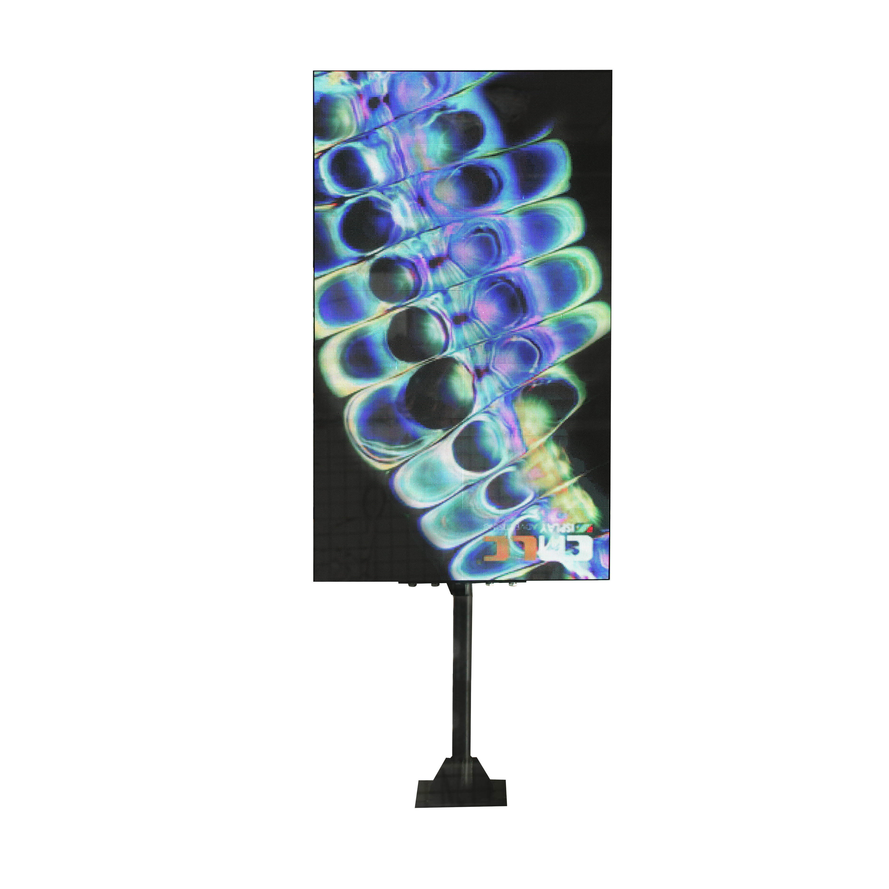 LED totem display for retail store window