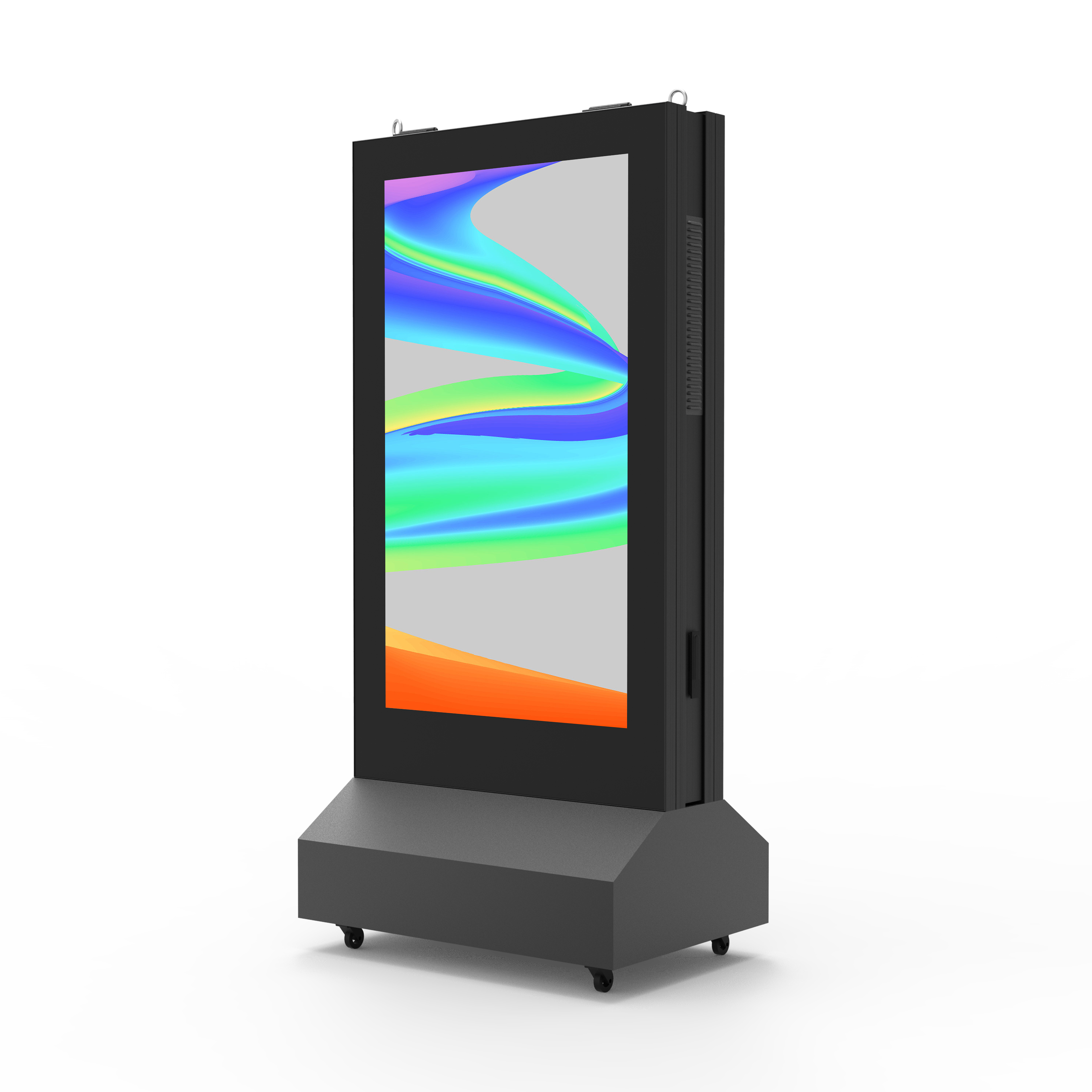 Double Face LCD Digital Signage Battery Powered