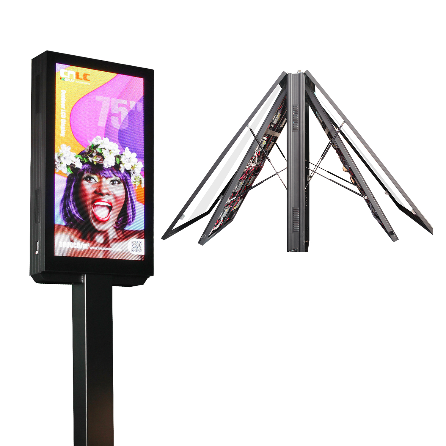 Full Color aluminum exterior LED billboard display