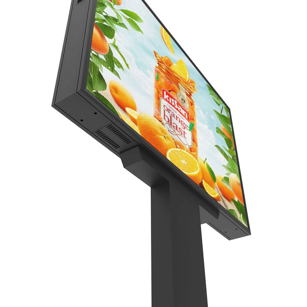 Double-sided large-size smart city LED display panel for highway ...