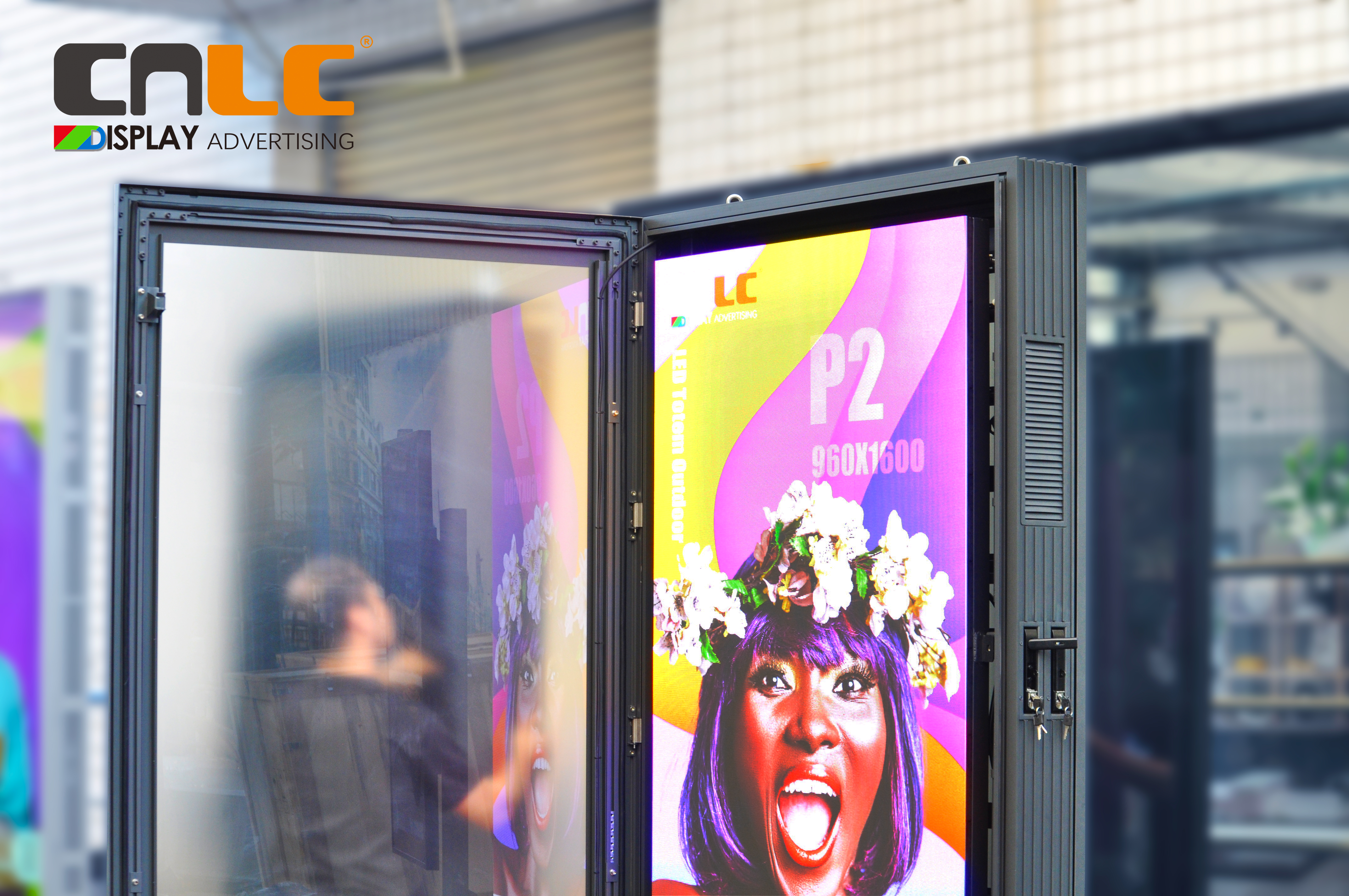 Full Color aluminum exterior LED billboard display