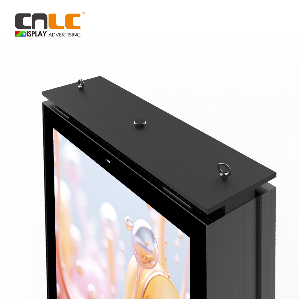 Outdoor LCD Display with Aluminum Housing for Bus station