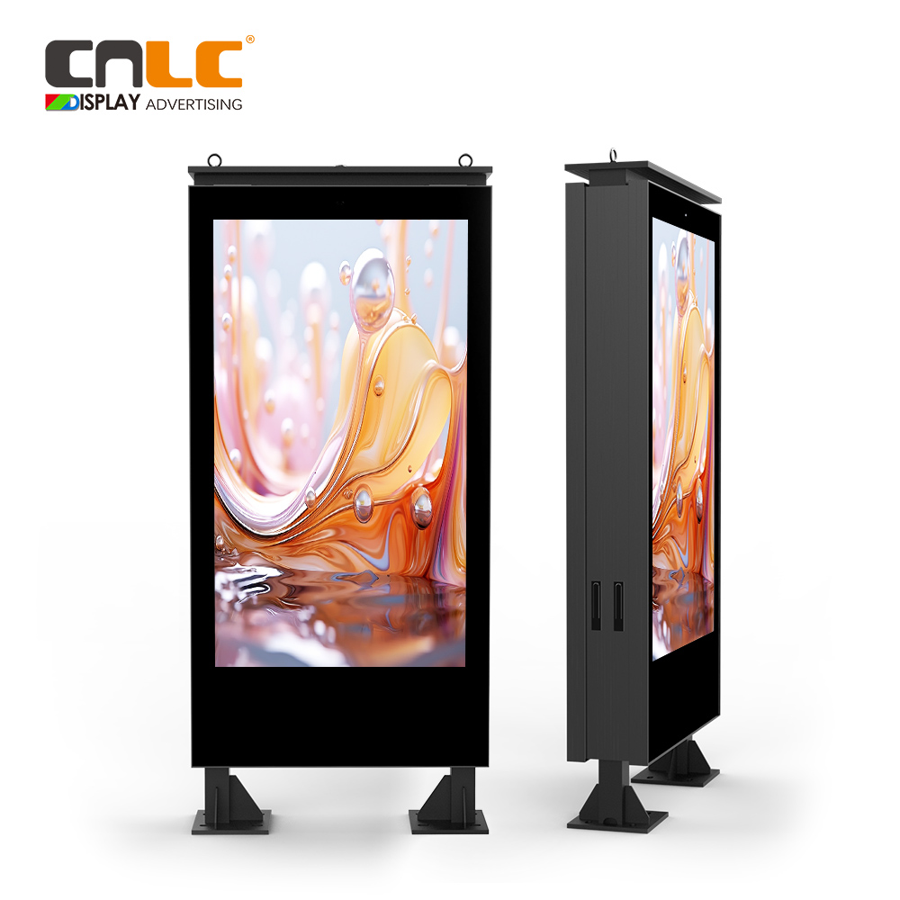 Outdoor LCD Display with Aluminum Housing for Bus station