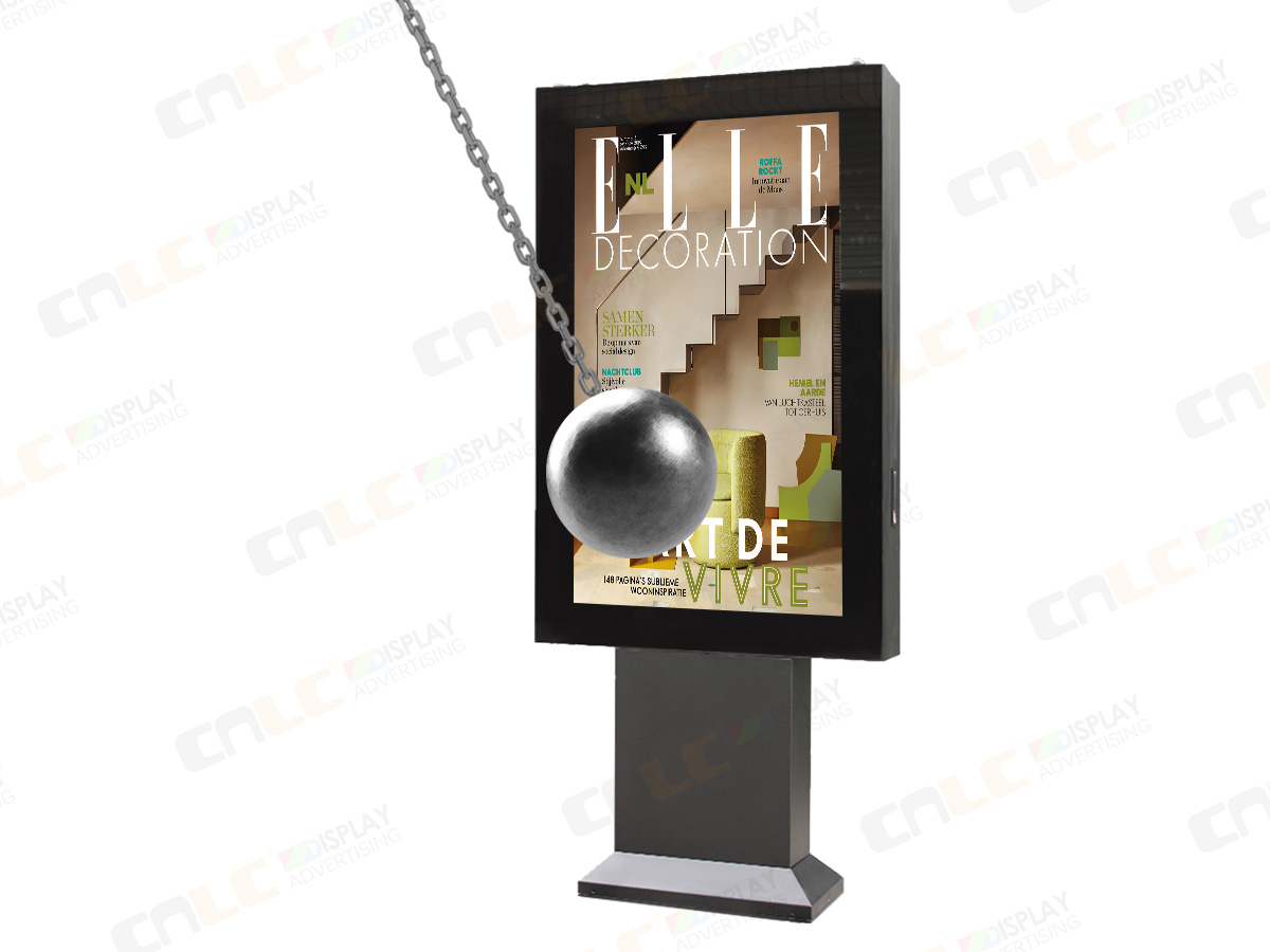 LCD advertising panel casing