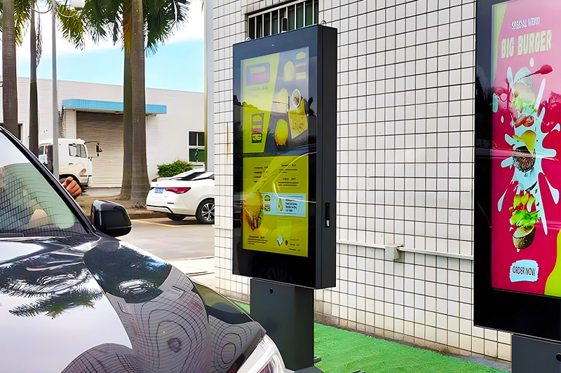 Revolutionizing Drive-thru Self-Service: Explore CNLC‘s Drive-thru Digital Menu Board