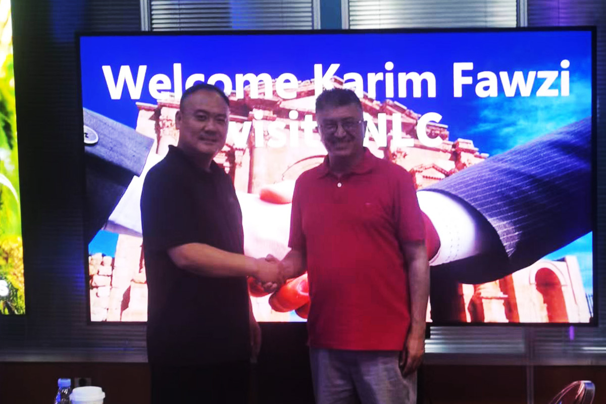 CNLC and business partners signing a new agreement for LED billboard deployment.