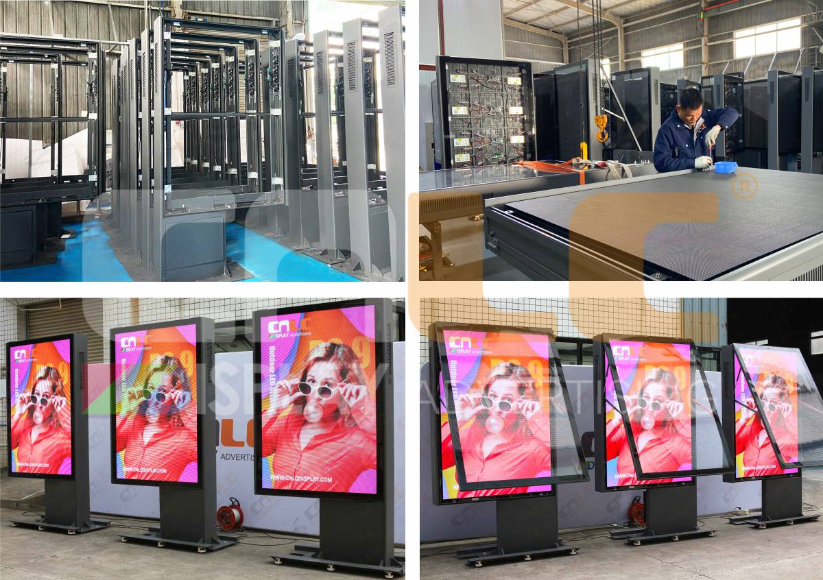 CNLC Delivers 500 P2.9 Outdoor LED Totems to South America