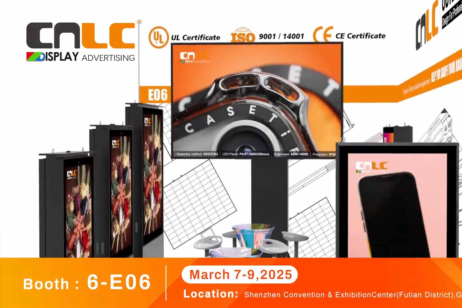 CNLC at ISLE 2025 | Booth Hall 6-E06 – Your Next-Gen Digital Signage Partner