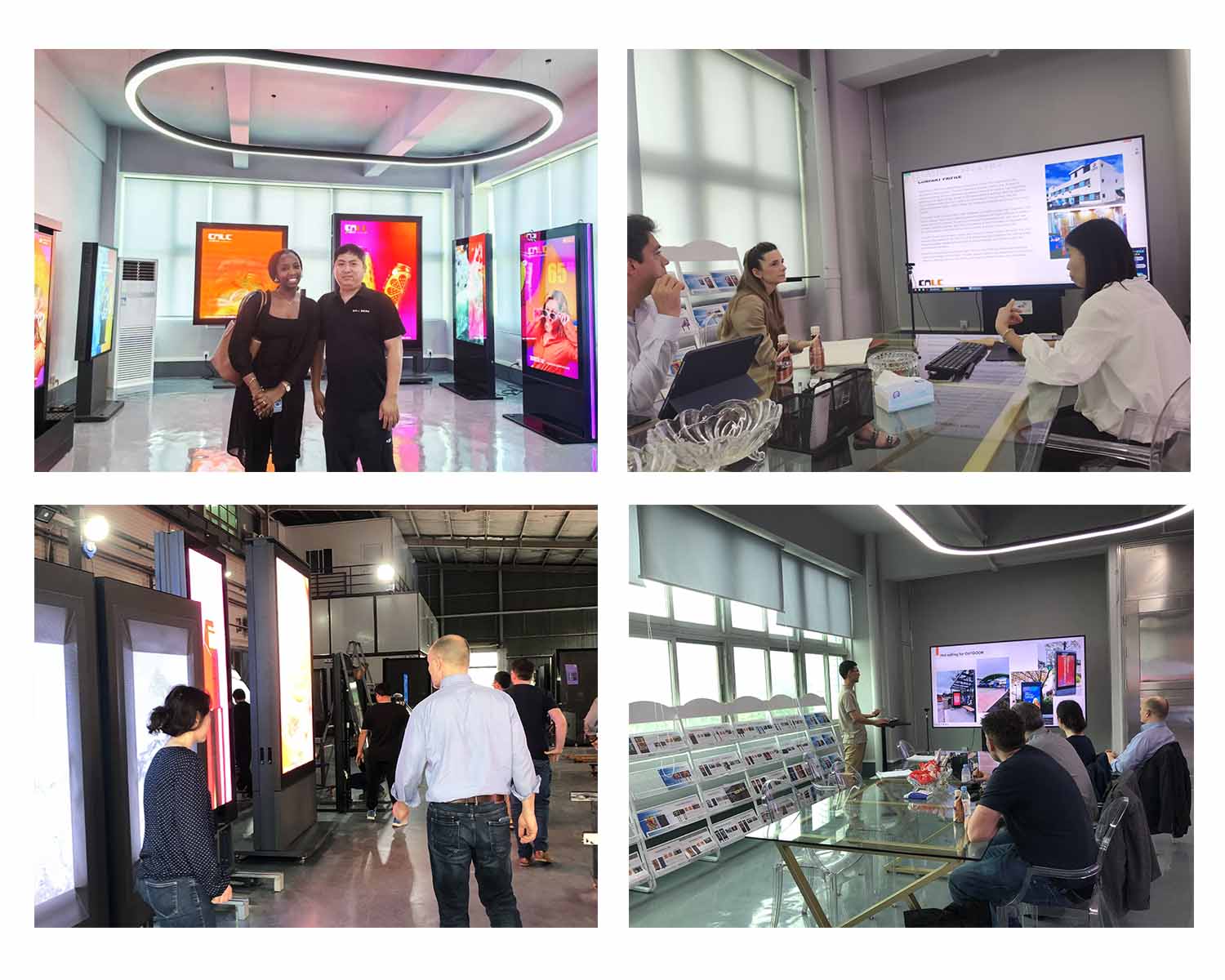 Face-to-face technical discussion between clients and CNLC’s engineering team.