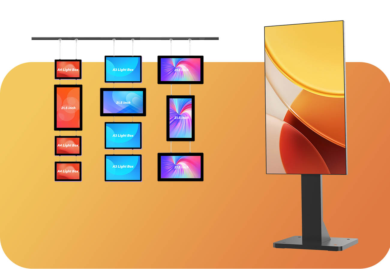 Indoor LCD Digital Signage