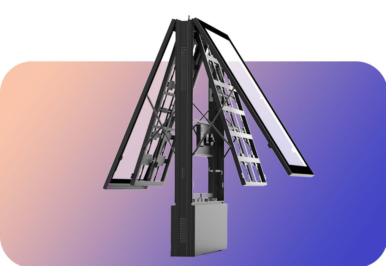 Aluminum Cabinet for LED/LCD Totem