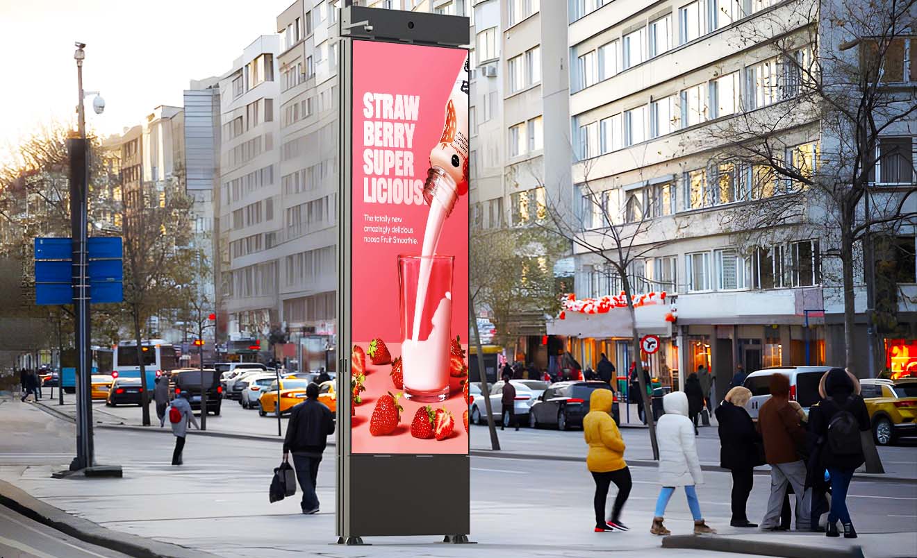 7.5m × 1.92m Outdoor LED Billboard Deployed in Central Asia