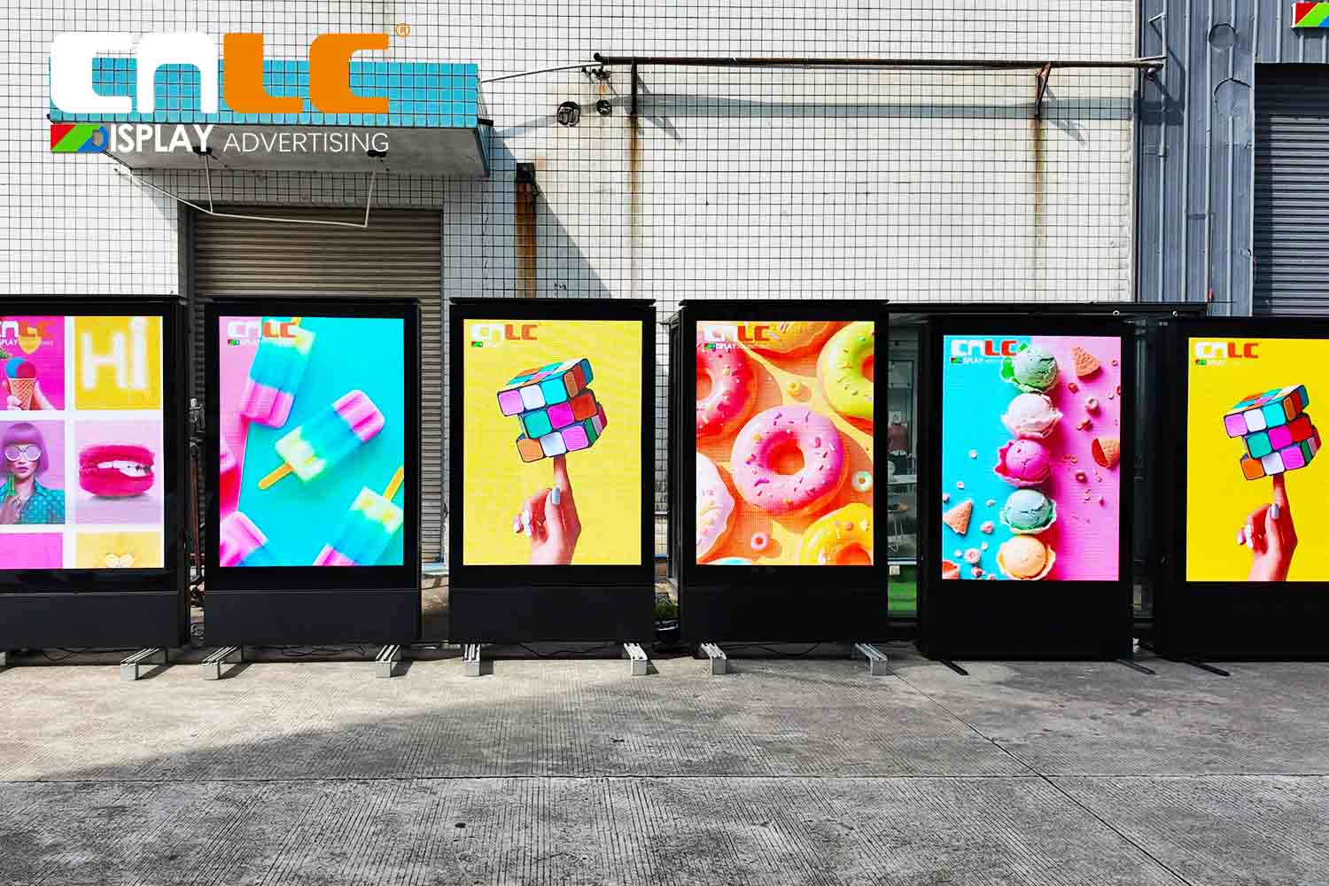 Outdoor P4 LED Mupi Display – High Brightness, Weatherproof, and Built for DOOH Advertising