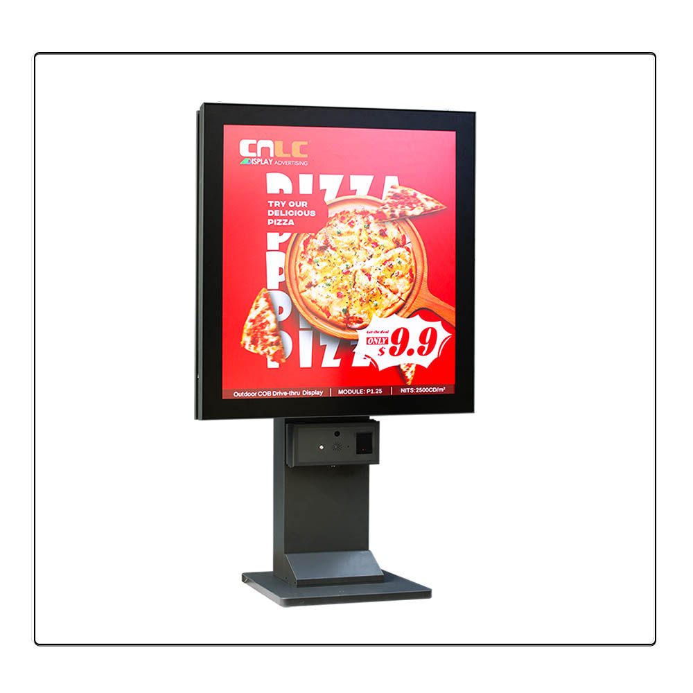 COB LED Drive-Thru Digital Menu Board with IP56 Aluminum Structure and Fan Cooling – CNLC