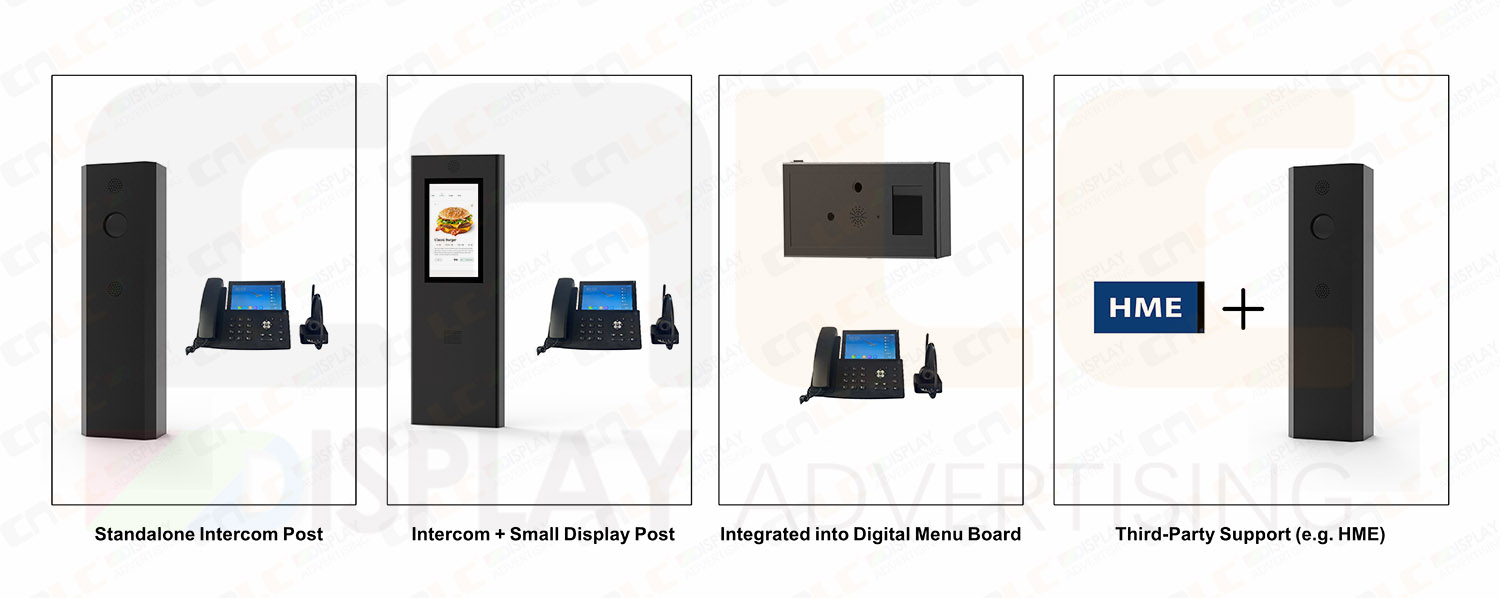 rive-Thru Voice Ordering System Options with Multiple Configurations – CNLC