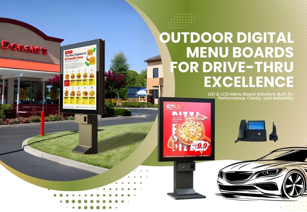 Drive-Thru Digital Menu Board
