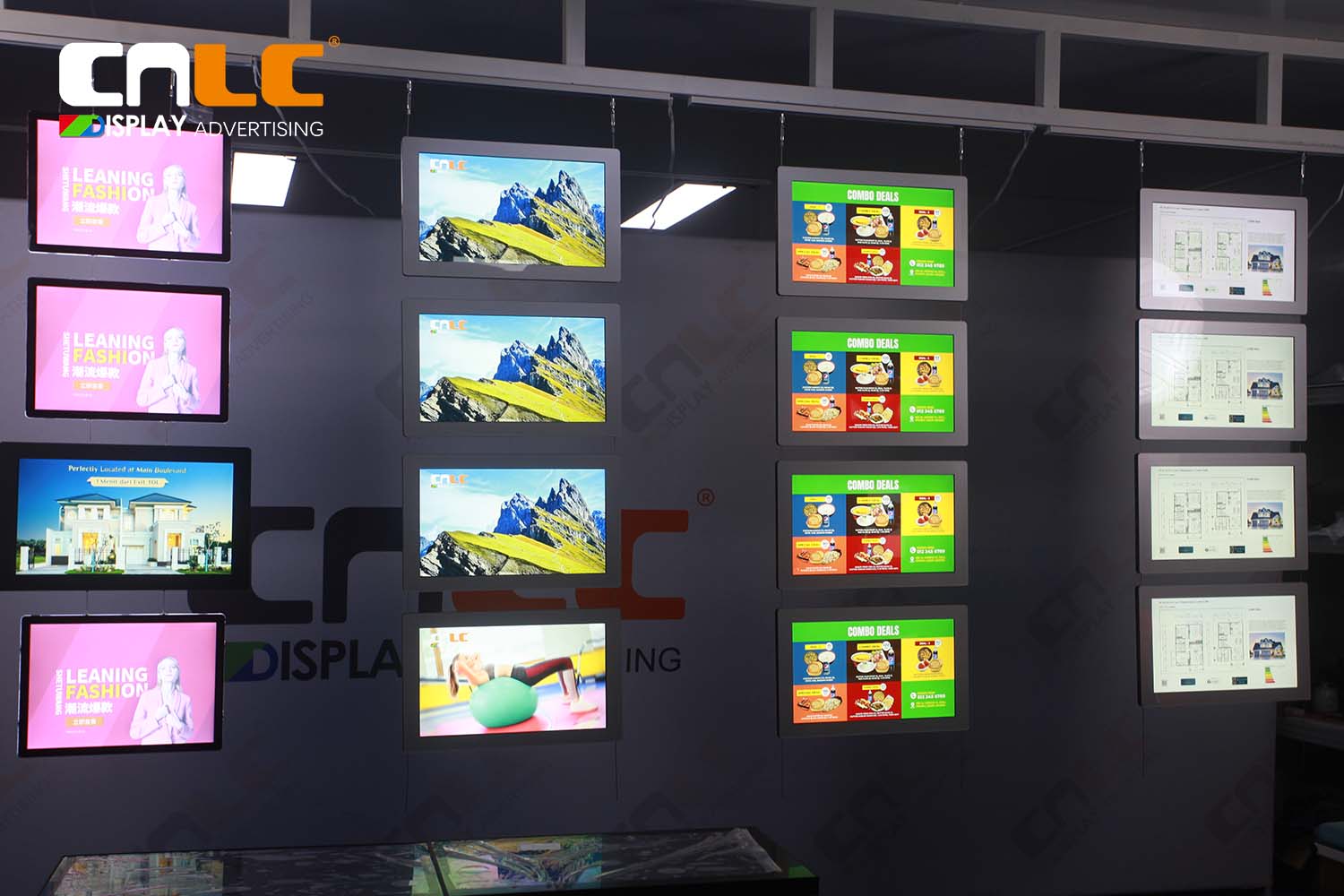 21.5-inch Hanging Digital Display