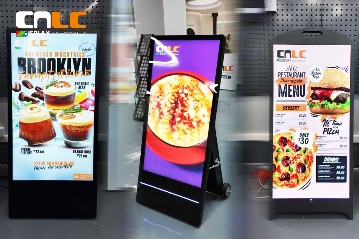 Portable Battery-Powered Digital Signage