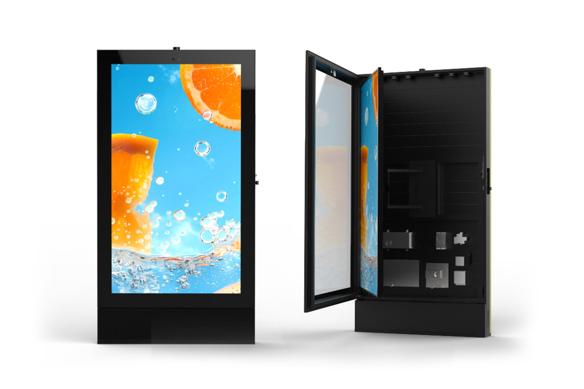 Indoor High Brightness LCD Display Side-Open | CNLC Digital Signage