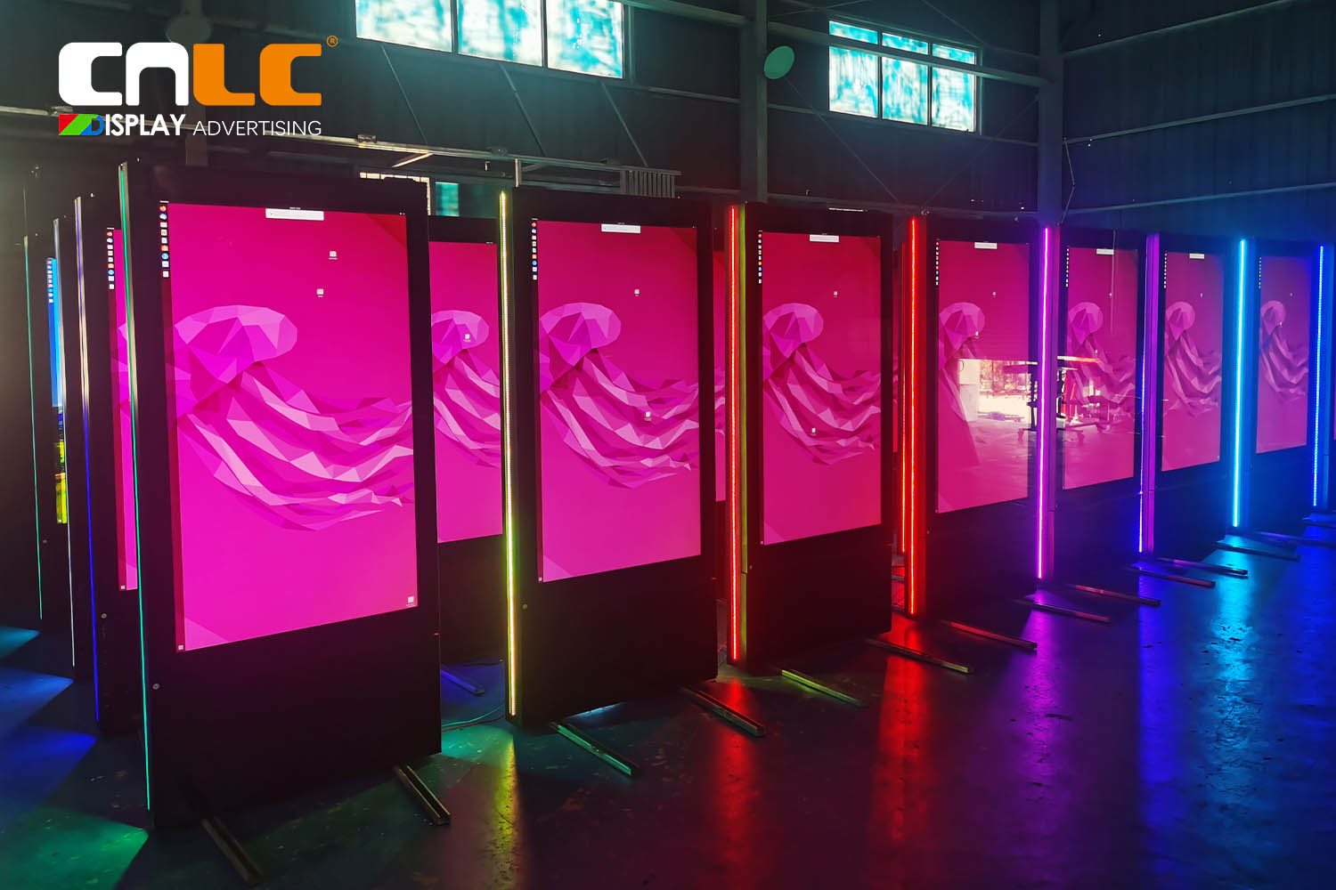 Indoor High Brightness LCD Display Totem