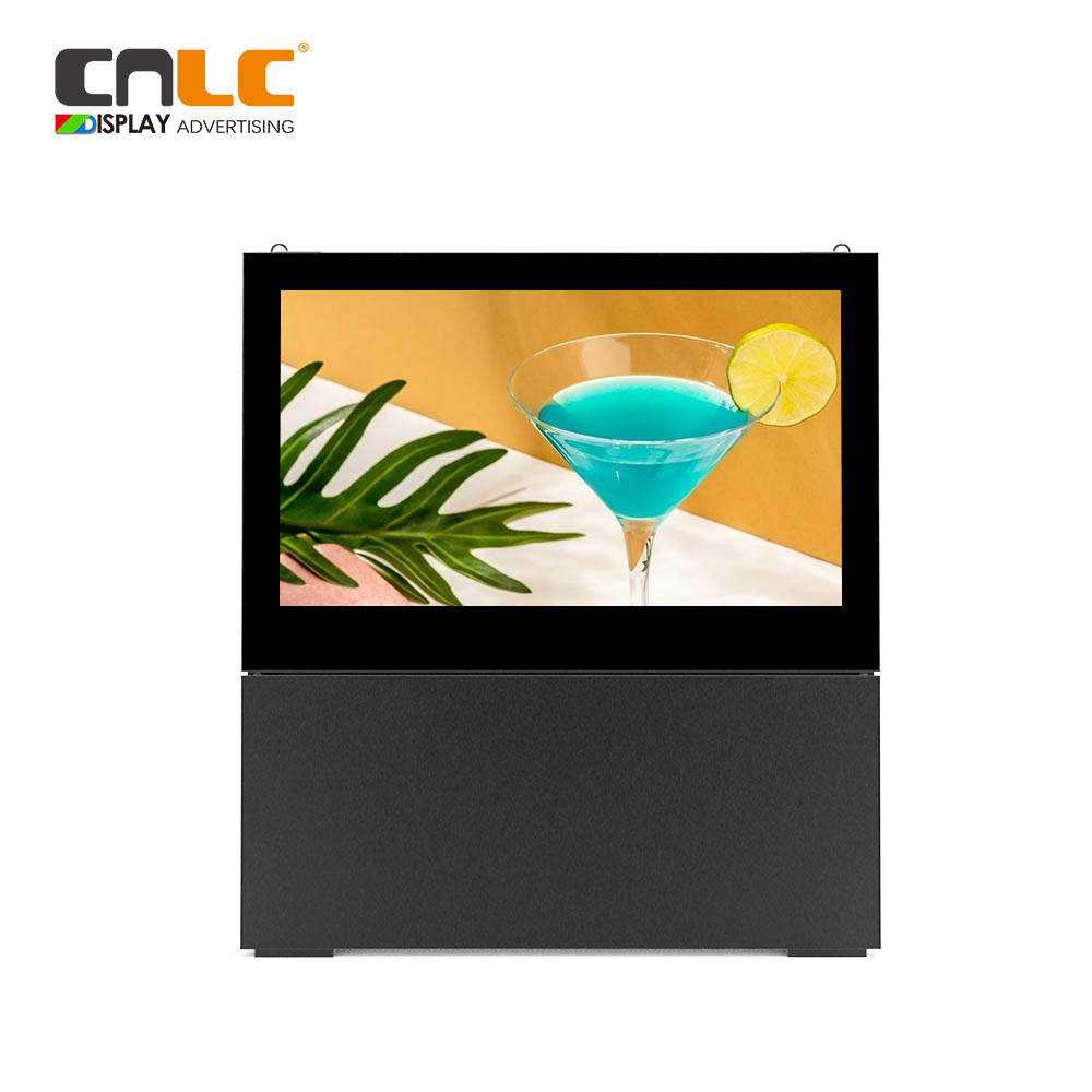 Smart city LCD Kiosk Outdoor Digital Signage with AC cooling