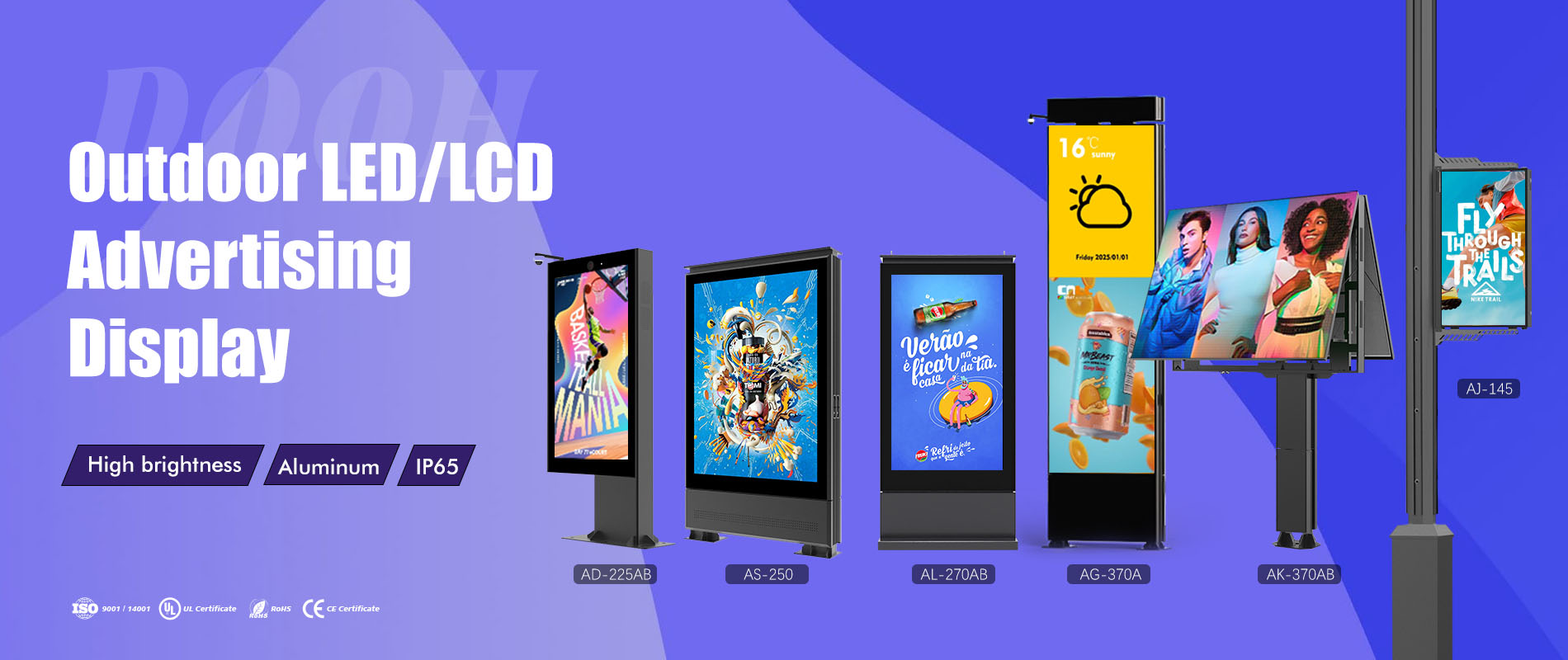Outdoor  LCD/LED  Mupi