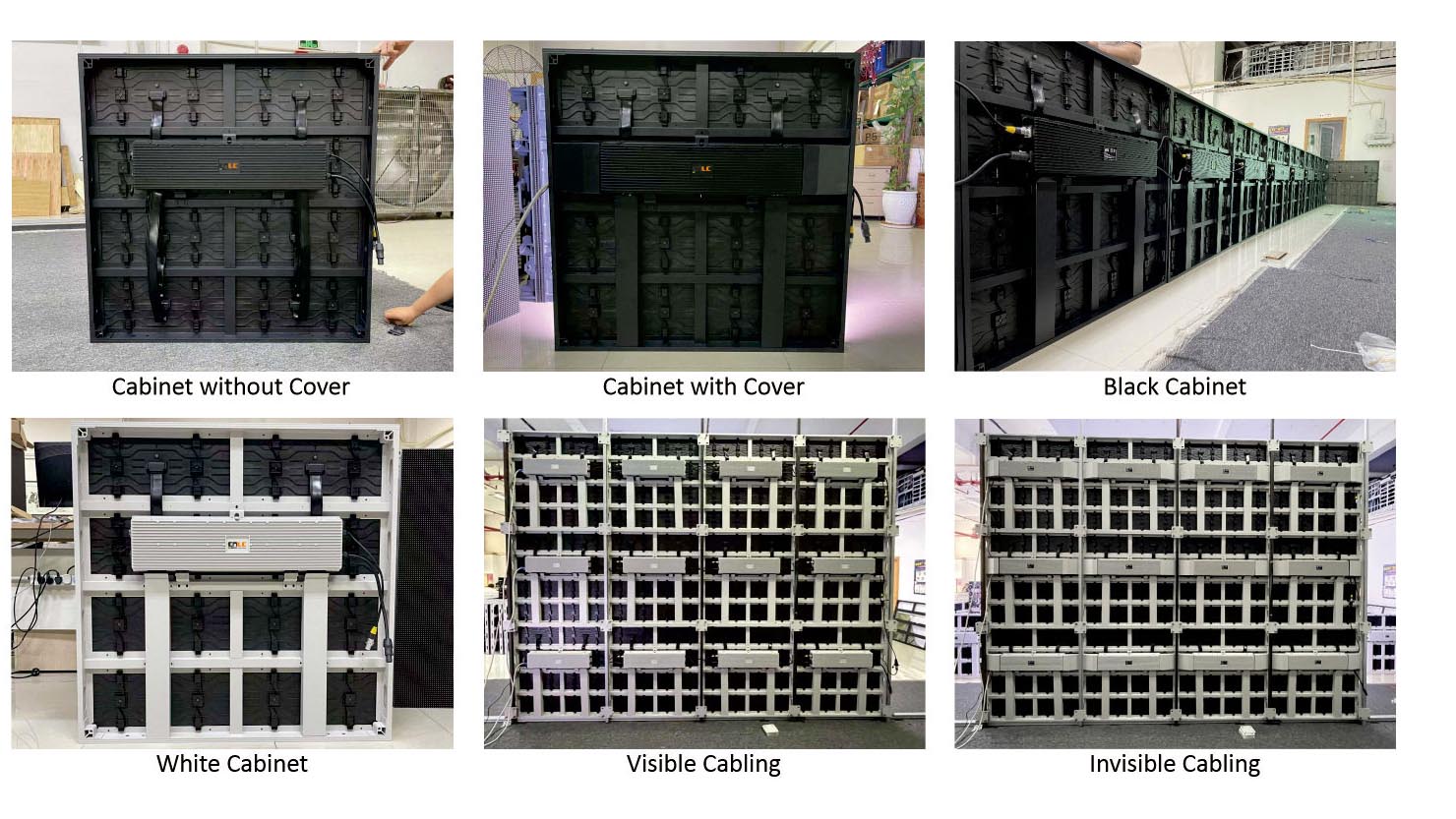 Modular LED fixed box assembly