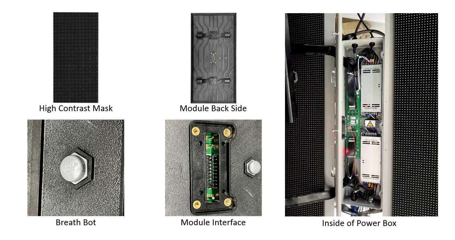 LED fixed box details