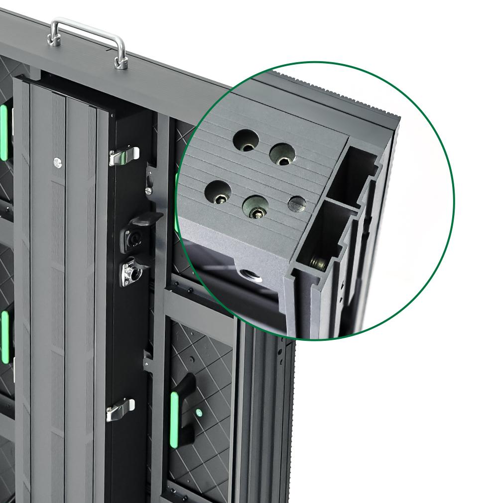 High-precision aluminum LED cabinet structure High-precision aluminum LED cabinet structure