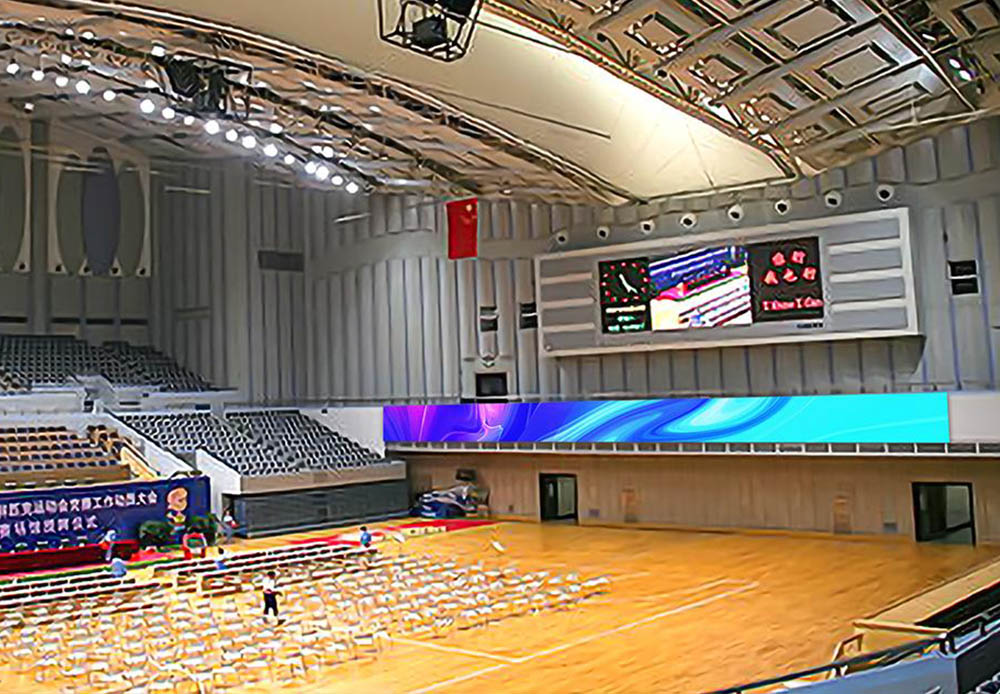 Modular LED cabinet for sports venue