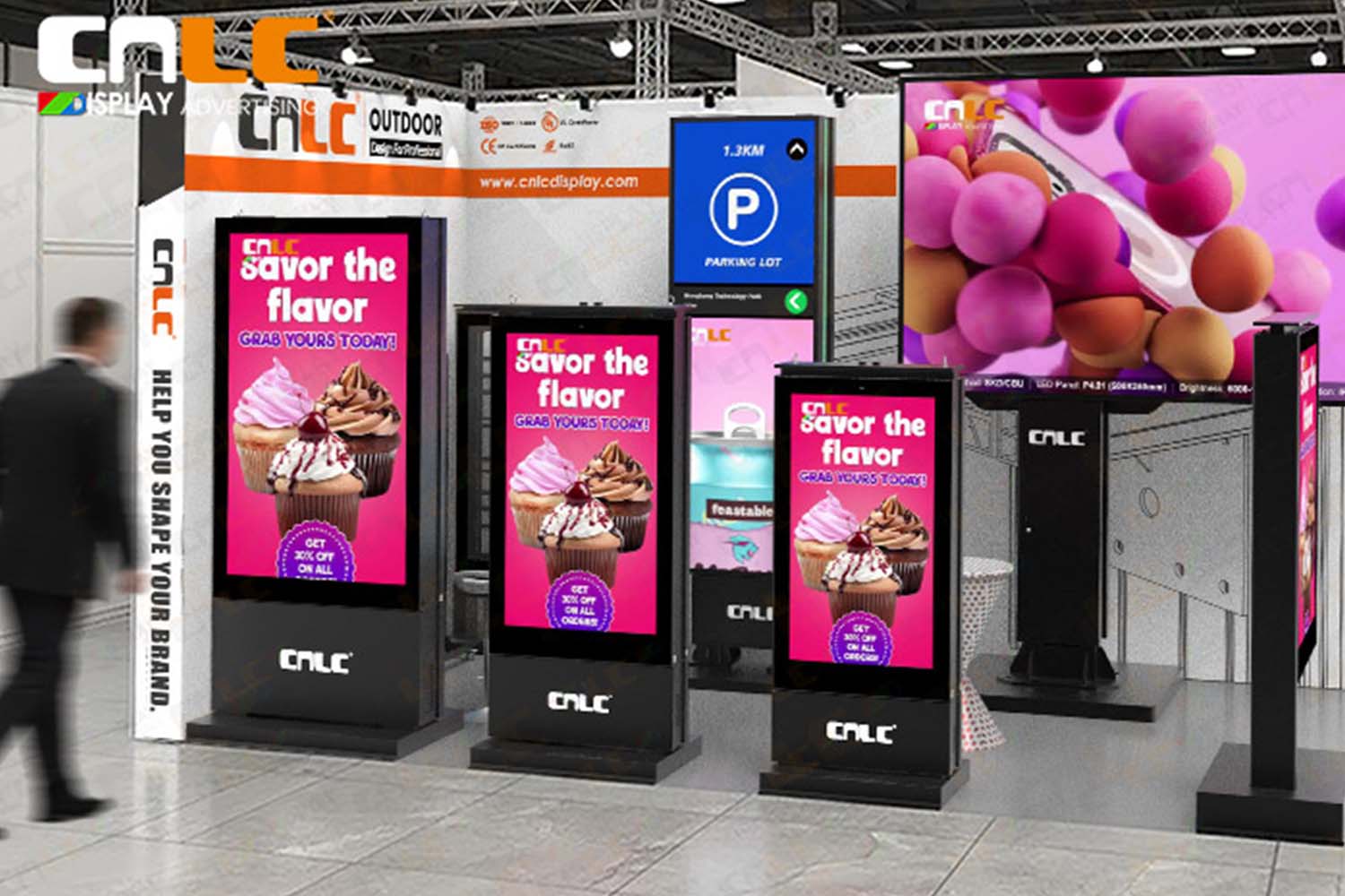Experience CNLC’s Outdoor Digital Signage Innovations at ISE 2026!