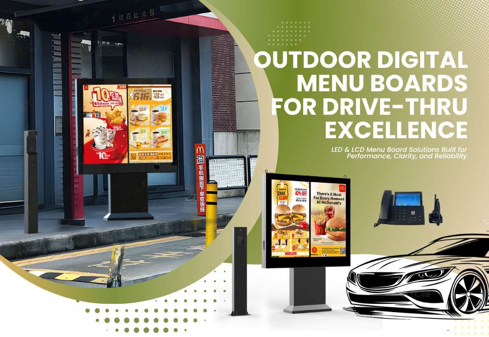 Drive-Thru Digital Menu Board