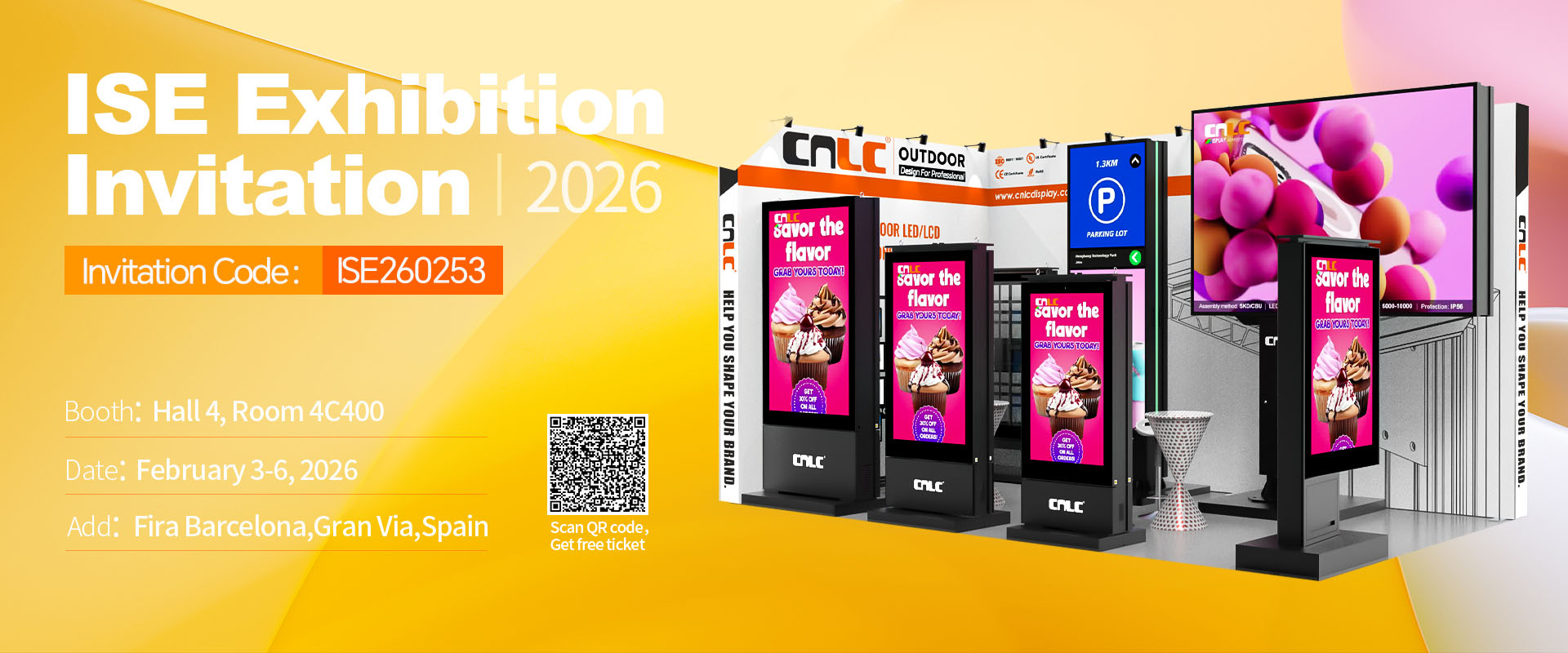 Join Us at ISLE 2026 – Leading the Future of Digital Displays