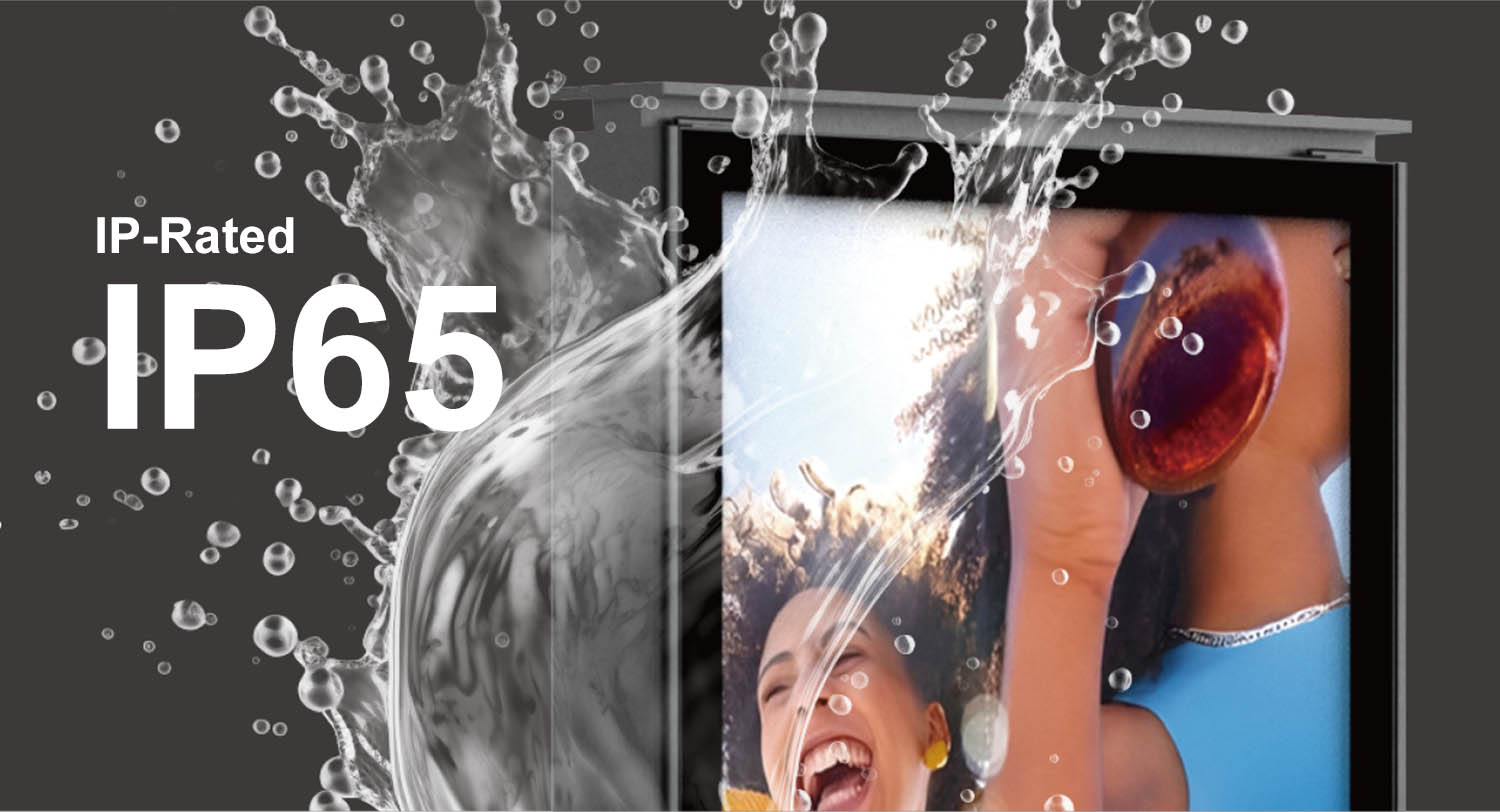 IP65 outdoor LED totem with waterproof and dustproof design for reliable performance in harsh environments