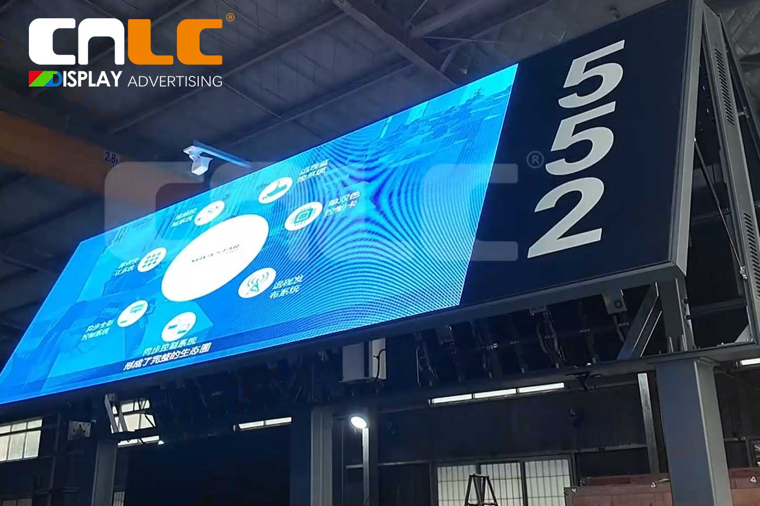 Outdoor P5 LED Billboard for Overseas Projects