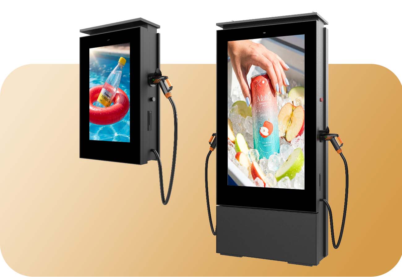 Charging Station with LCD Display