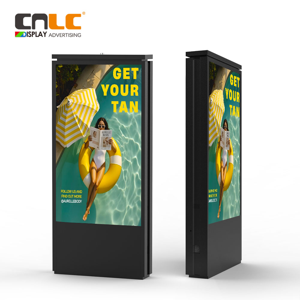 IP66 Outdoor LED Totem Display for High-Impact Digital Advertising