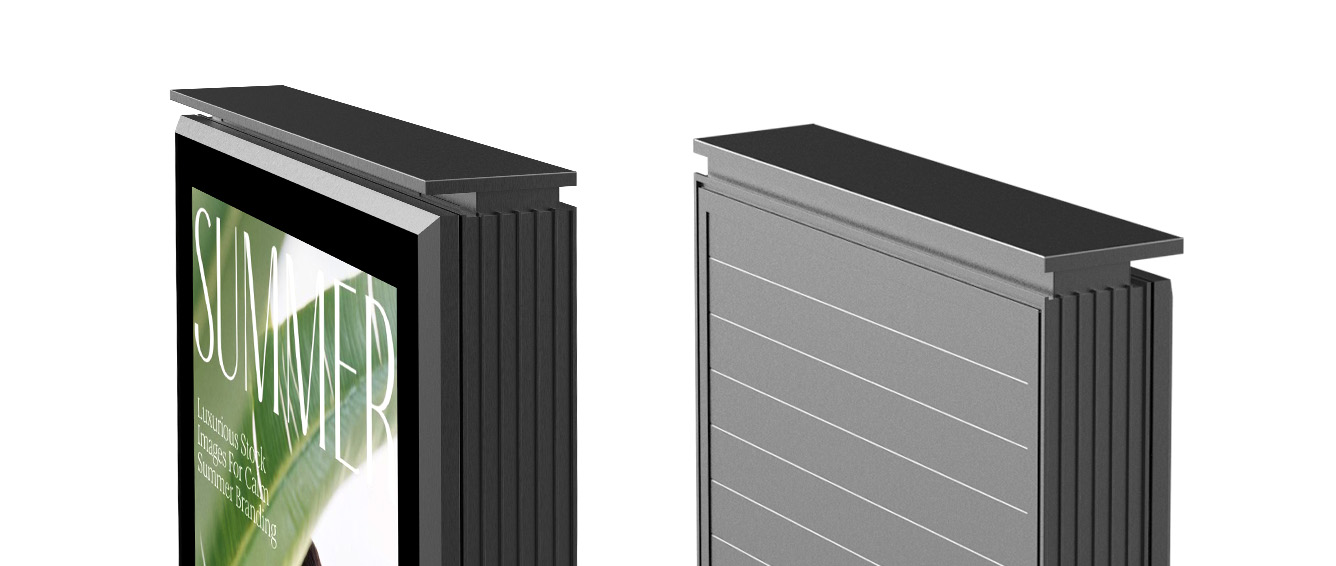 Corrosion-Resistant Aluminum Housing of Side-Opening Outdoor LED Display Corrosion-Resistant Aluminum Housing of Side-Opening Outdoor LED Display