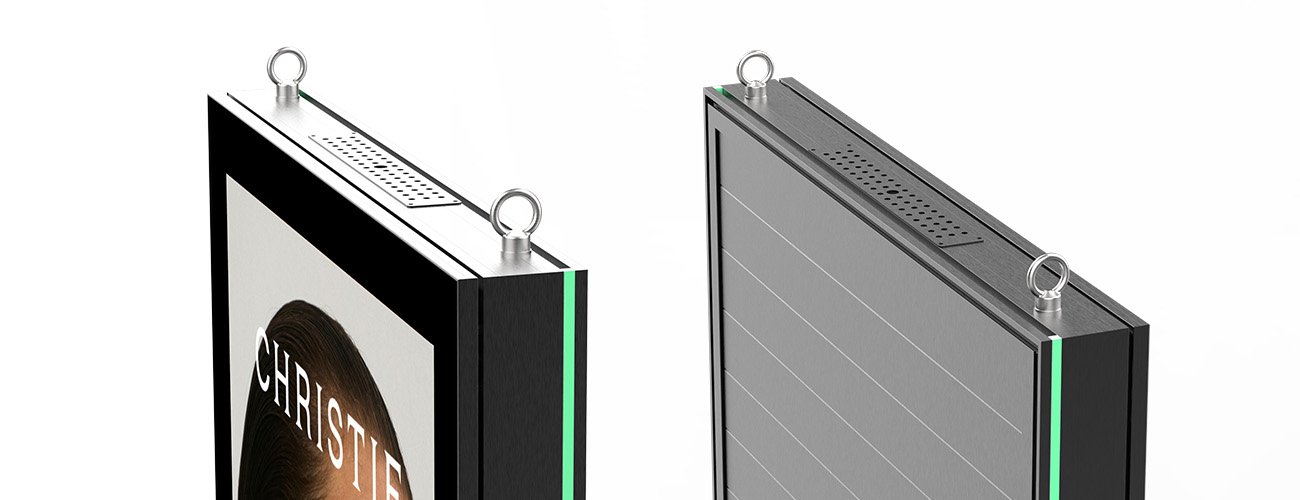 Lightweight Aluminum Frame Commercial LCD Information Display Durable aluminum housing design for high brightness indoor LCD display